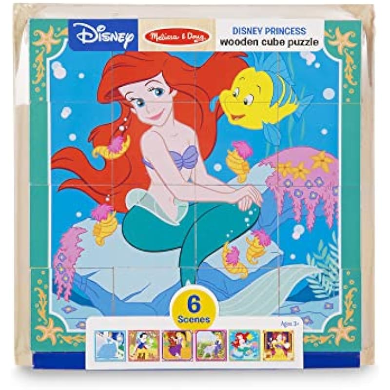 Melissa & Doug Disney Princess Wooden Cube Puzzle Review