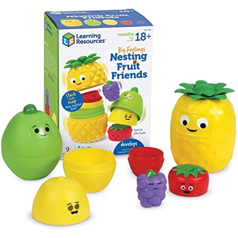 Learning Resources Big Feelings Nesting Fruit Friends: A Comprehensive Review