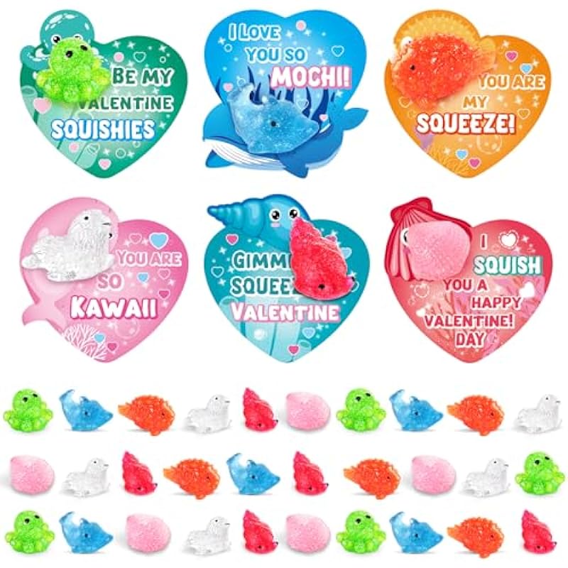 OCHIDO Valentine's Greeting Cards & Squishy Toys Review