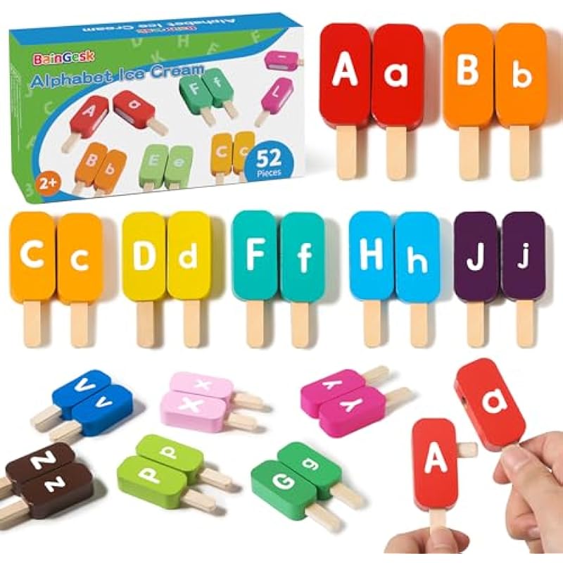Alphabet Ice Cream Matching Toy Review: A Sweet Educational Treat