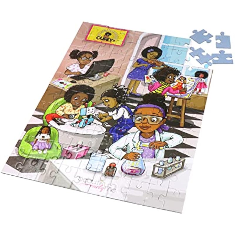 Inspire Young Minds with the Curly + Confident Clubhouse STEM Puzzle