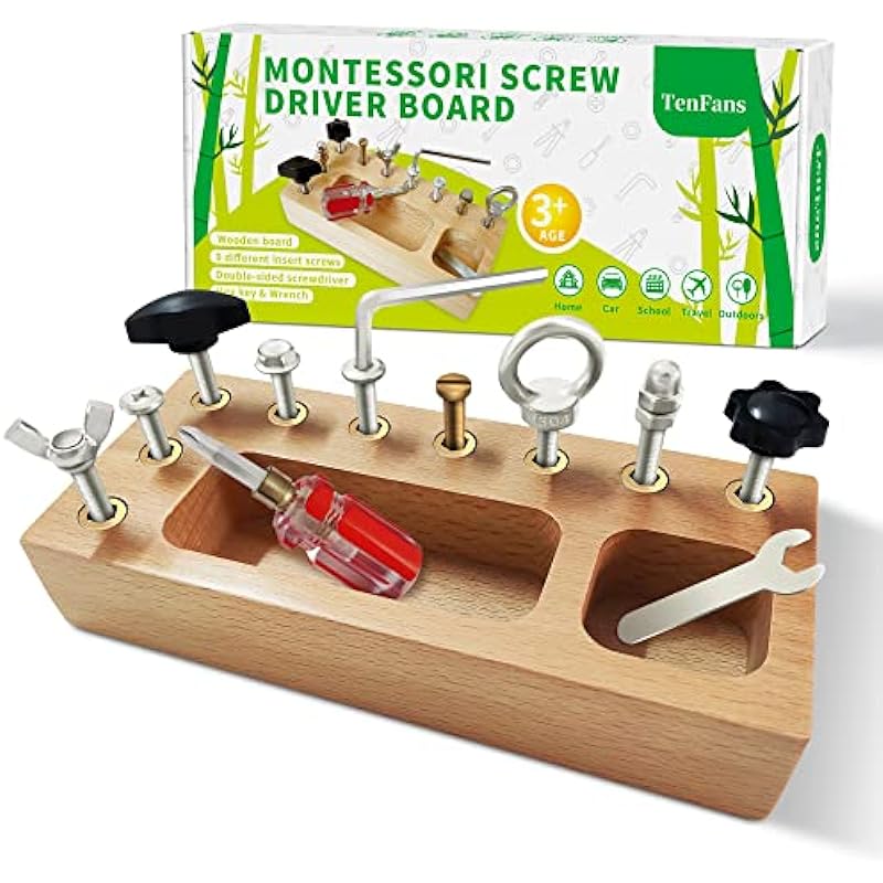 Montessori Screwdriver Board Review: Educational Fun for Kids