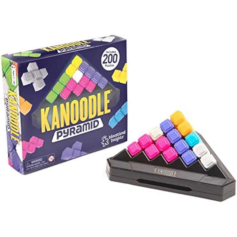 Kanoodle Pyramid Review: Brain Teaser Puzzle Game with 200+ Challenges