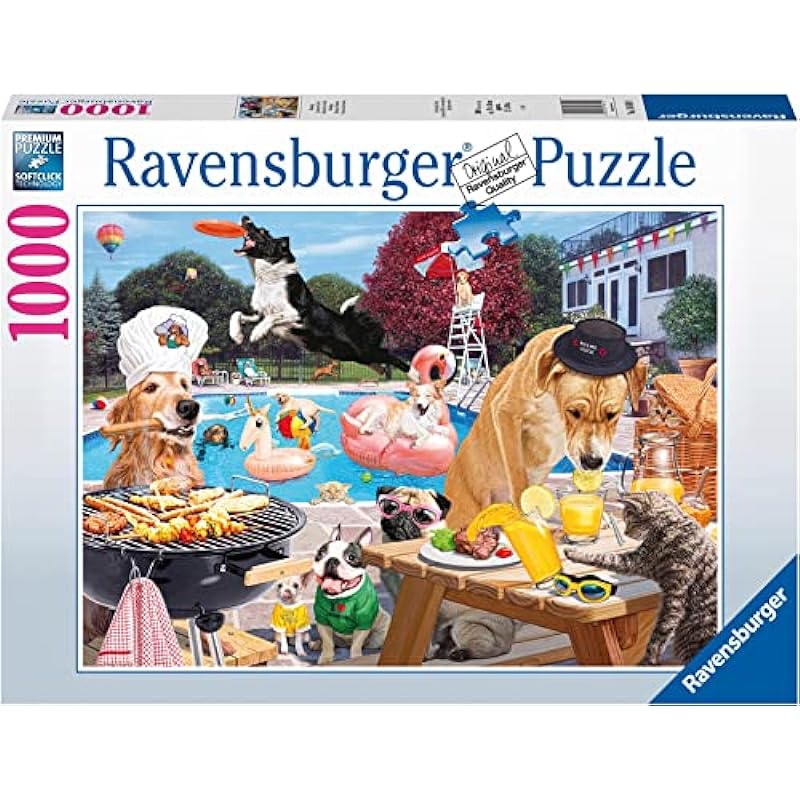 Ravensburger Dog Days of Summer 1000 Piece Puzzle Review