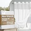 River Dream No Hook Shower Curtain Review: Upgrade Your Bathroom