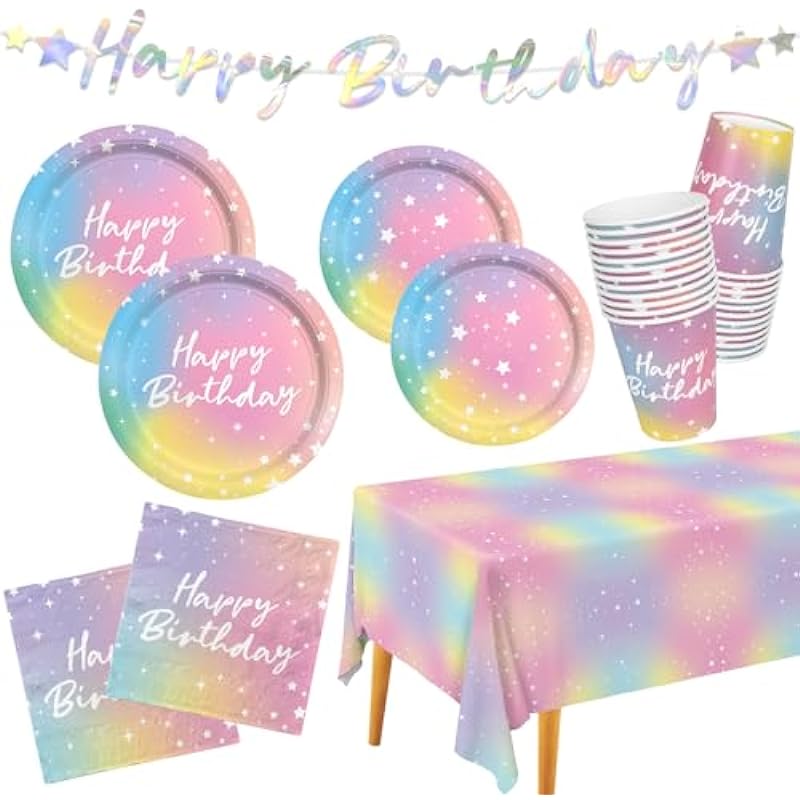 Luminous Rainbow Birthday Party Supplies Review: Transform Your Celebration