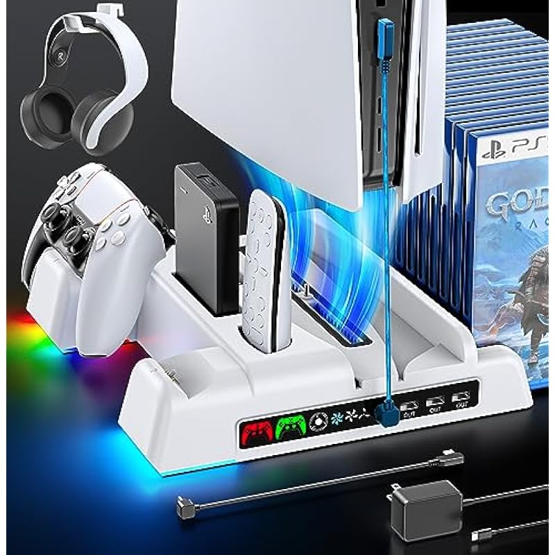 Kytok PS5 Stand and Cooling Station Review: Elevate Your Gaming Setup