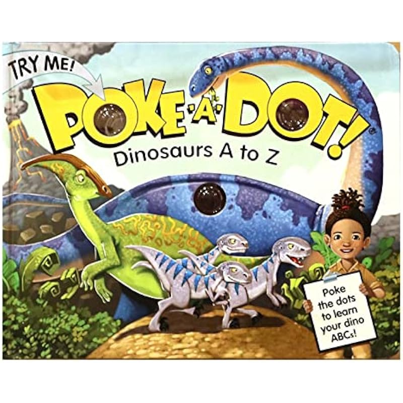 Melissa & Doug Poke-A-Dot: Dinosaurs A to Z Book Review: A Must-Have Interactive Board Book for Kids