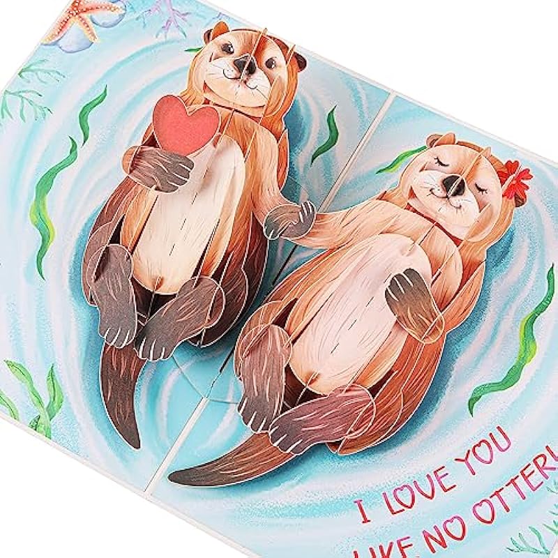 Liif Otter Half 3D Pop Up Anniversary Card Review: A Masterpiece Unveiled