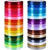 Winlyn 36 Colors 900 Yards Fabric Ribbons: The Ultimate Crafting Companion