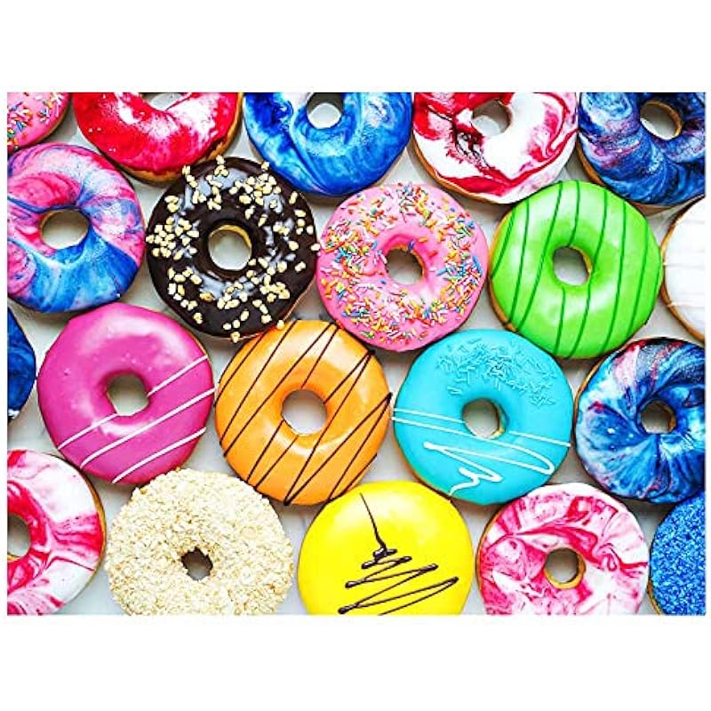 500 Pieces Jigsaw Puzzles Donuts Review: A Fun Family Activity