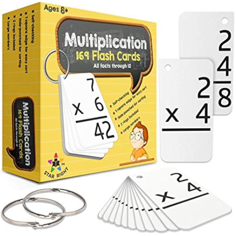 Star Right Math Flash Cards Review: Transforming Multiplication Learning