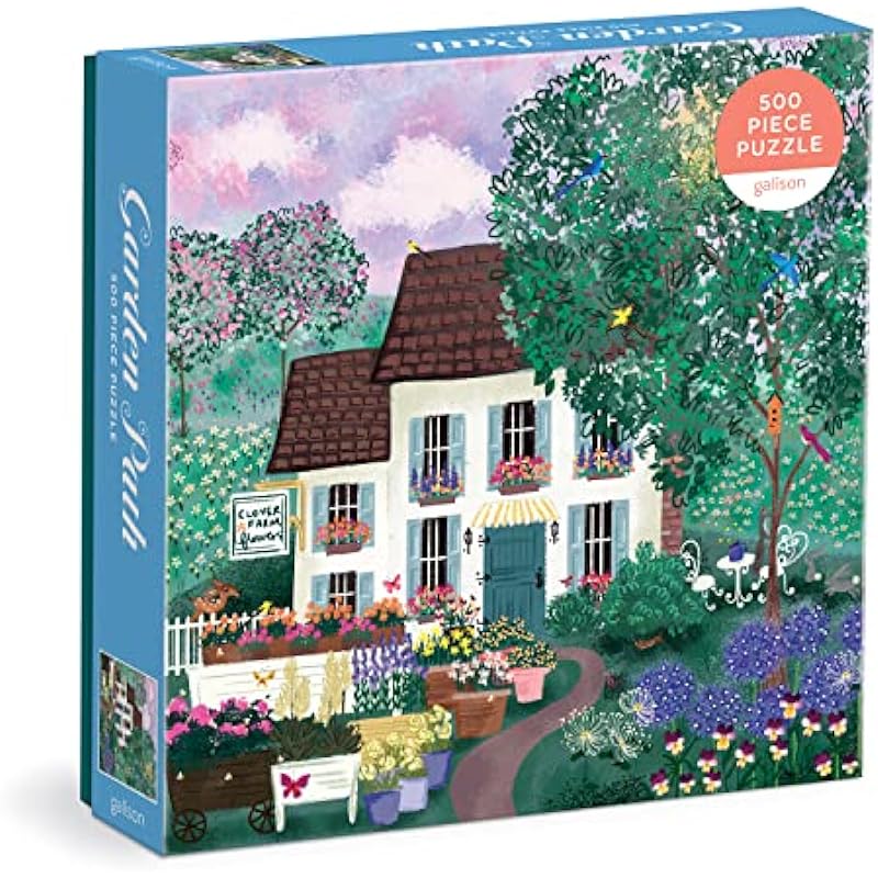 Galison Garden Path Puzzle Review: A Delightful 500 Piece Challenge