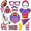 Super Football Decorations Photo Booth Props by Duormal: A Touchdown for Party Memories