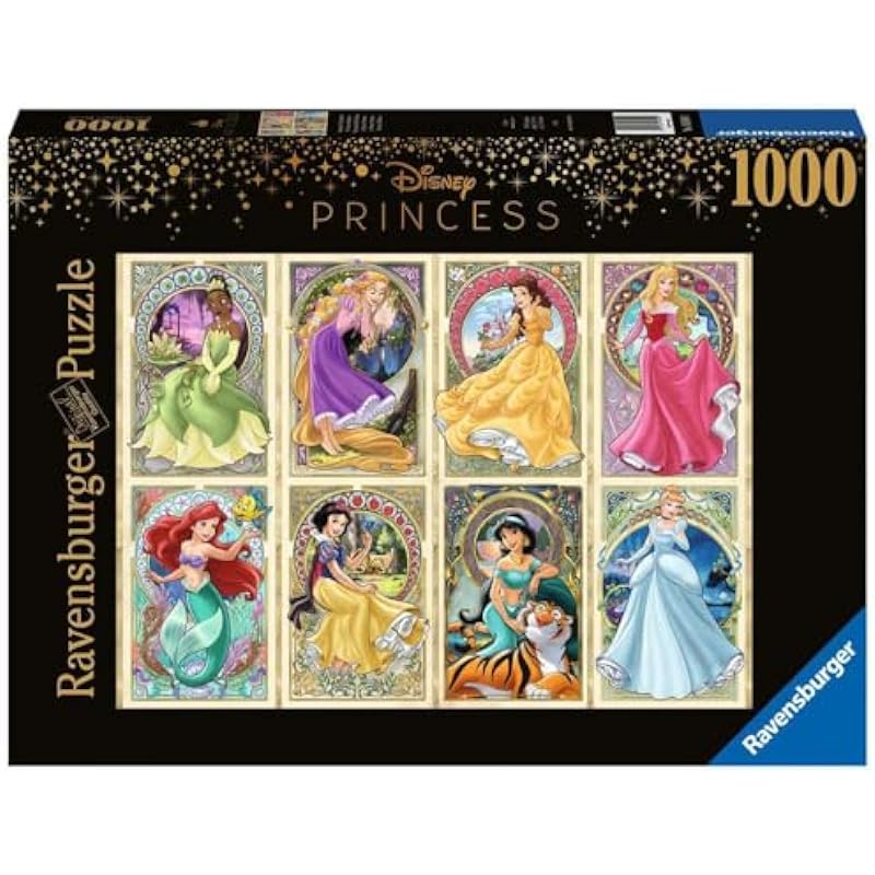 Ravensburger Disney Art Nouveau Princesses Puzzle Review