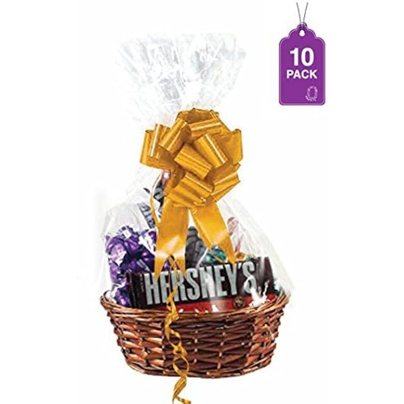 Elevate Your Gift Giving with Purple Q Crafts Clear Basket Bags - A Detailed Review