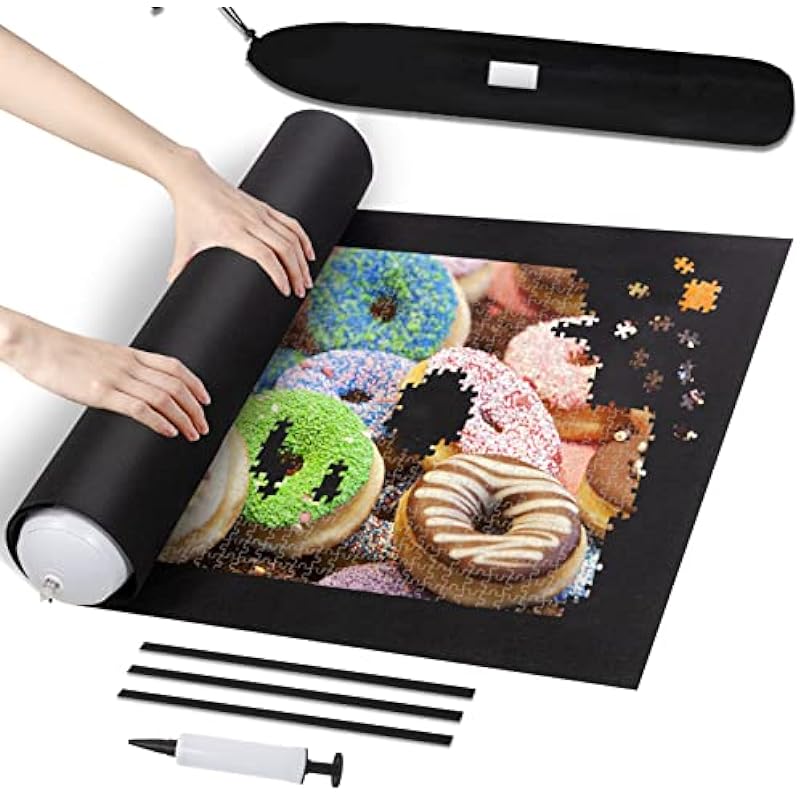 Jigsaw Puzzle Mat Roll Up by Woplagyreat: The Ultimate Puzzle Accessory