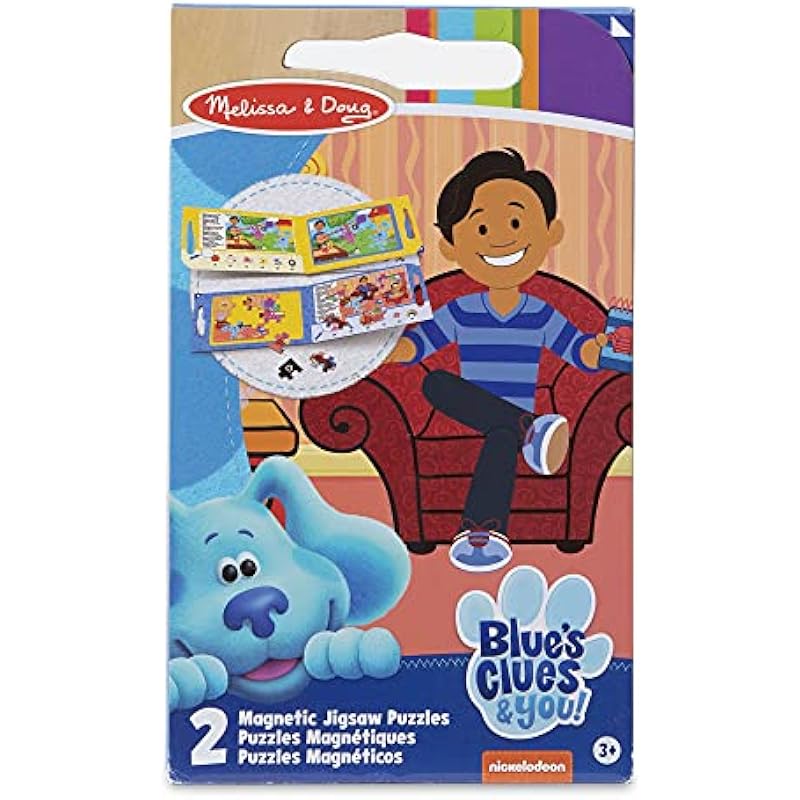 Melissa & Doug Blue's Clues & You! Magnetic Jigsaw Puzzles Review