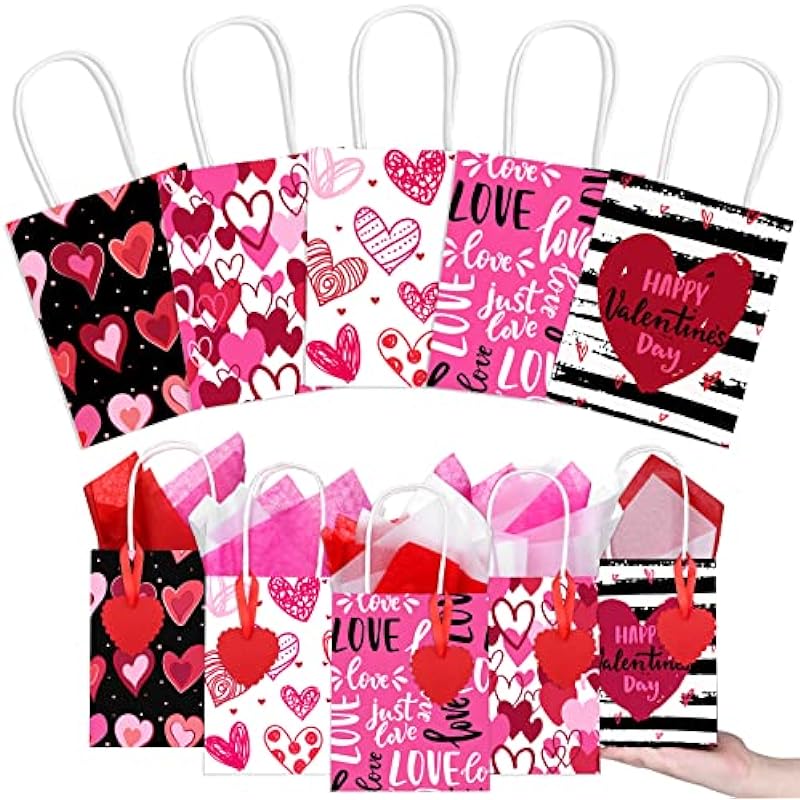 Cooraby Valentine's Day Paper Bags Review: Elevate Your Gift Giving