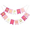 Roseo Pink Happy Birthday Banner Signs: A Sparkling Addition to Your Celebration