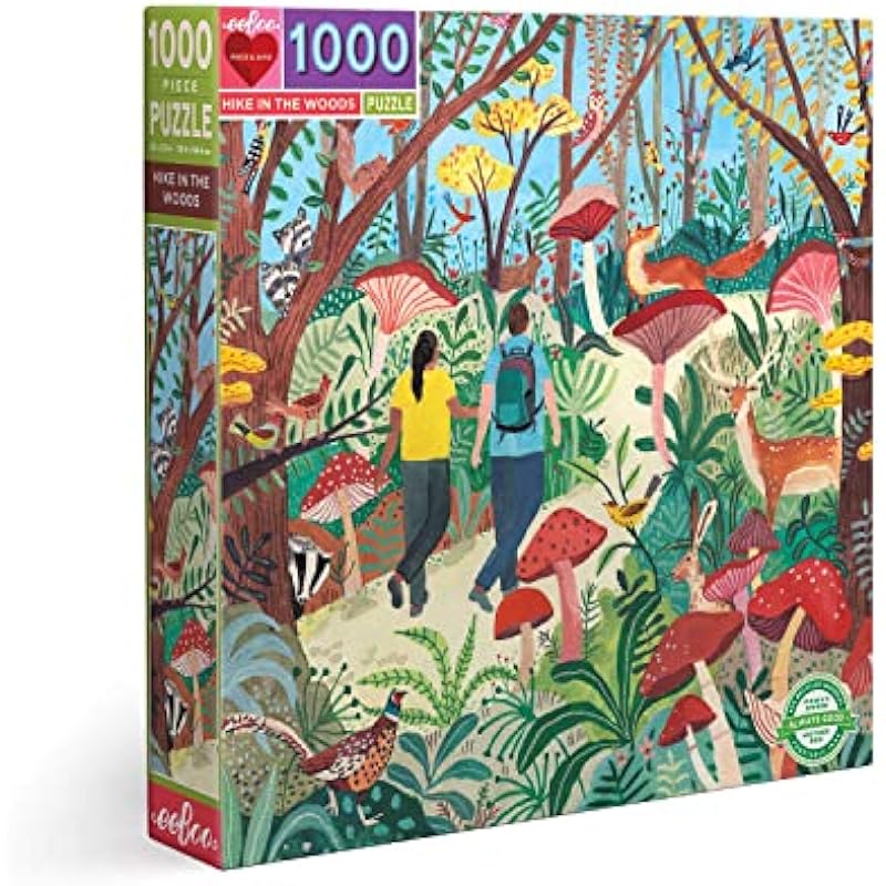 eeBoo: Piece and Love Hike in The Woods Puzzle Review