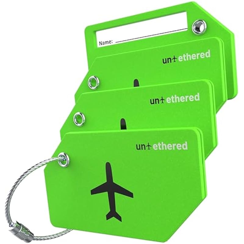 Untethered Luggage Tag Set Review: The Essential Travel Accessory