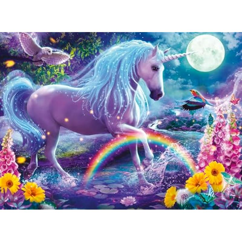 Ravensburger Glitter Unicorn Jigsaw Puzzle Review: A Magical Experience for Kids