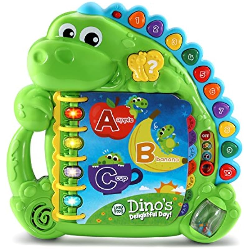 LeapFrog Dino's Delightful Day Alphabet Book: A Treasure Trove of Learning