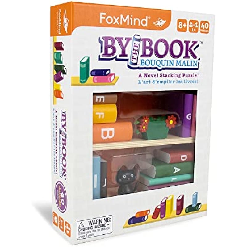 FoxMind Games: By The Book - A Detailed Review of the Novel Stacking Puzzle