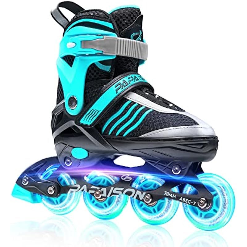 PAPAISON Adjustable Inline Skates Review: Lighting Up Every Ride