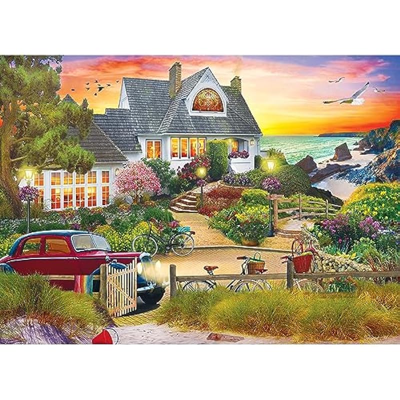 Cra-Z-Art RoseArt Seaside Hill 1000 Piece Puzzle Review