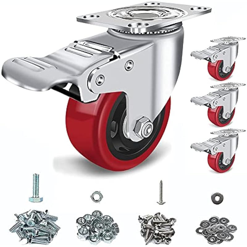 Transform Your Projects: A Detailed Review of Tonsum 3 Inch Caster Wheels