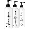 Alora 16oz Reusable Shampoo and Conditioner Bottles Review