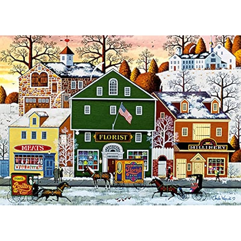 Buffalo Games - Charles Wysocki Jigsaw Puzzle Review