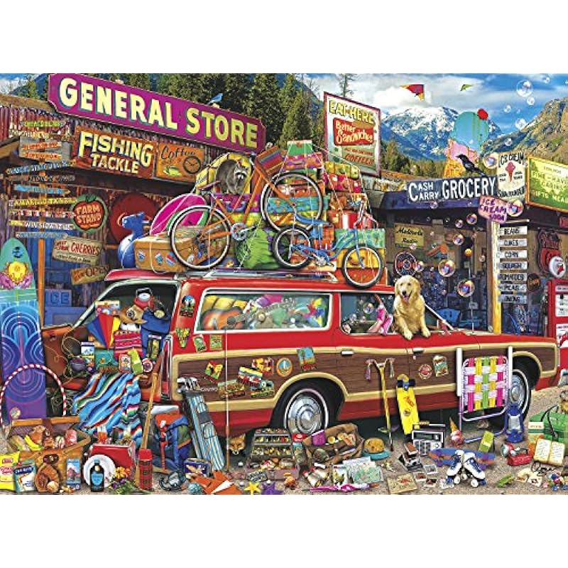 Buffalo Games - Aimee Stewart - Family Vacation - 1000 Piece Jigsaw Puzzle Review