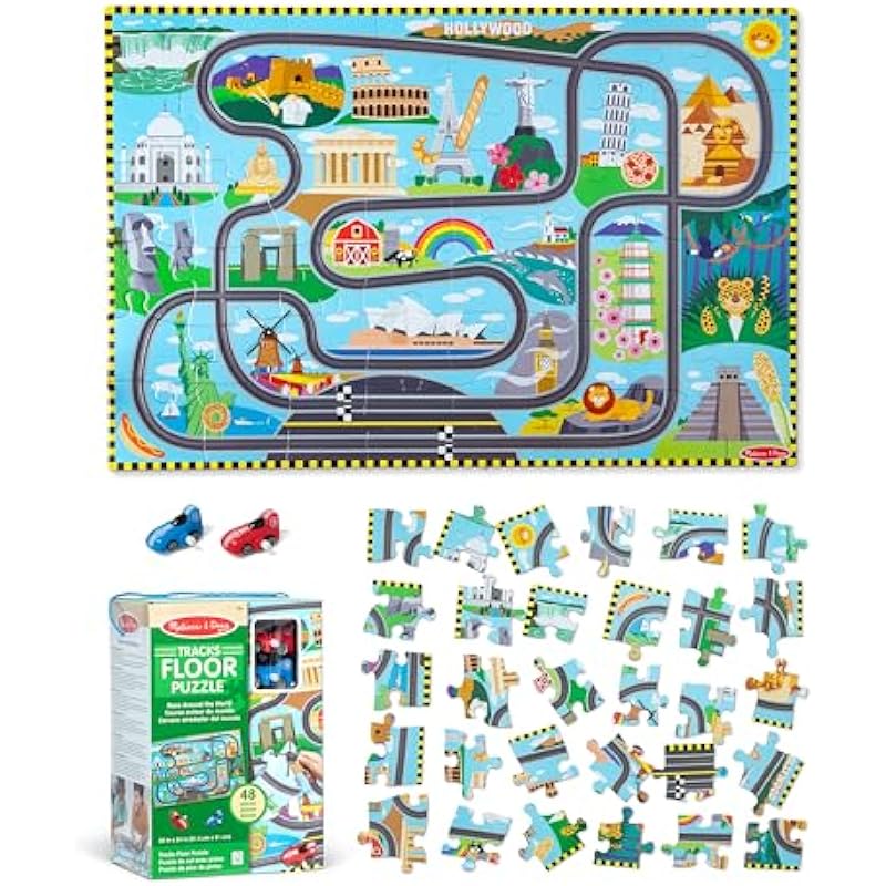 Melissa & Doug Race Around The World Puzzle Review