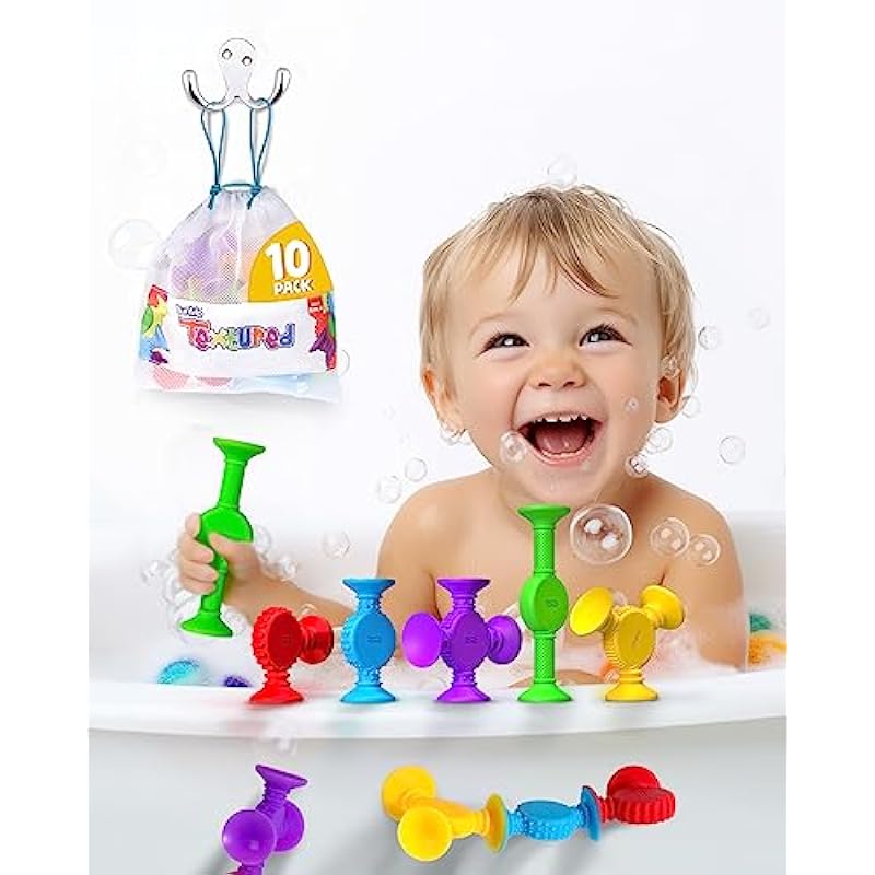 Transform Bath Time with BUNMO Textured Suction Bath Toys: A Must-Have for Kids