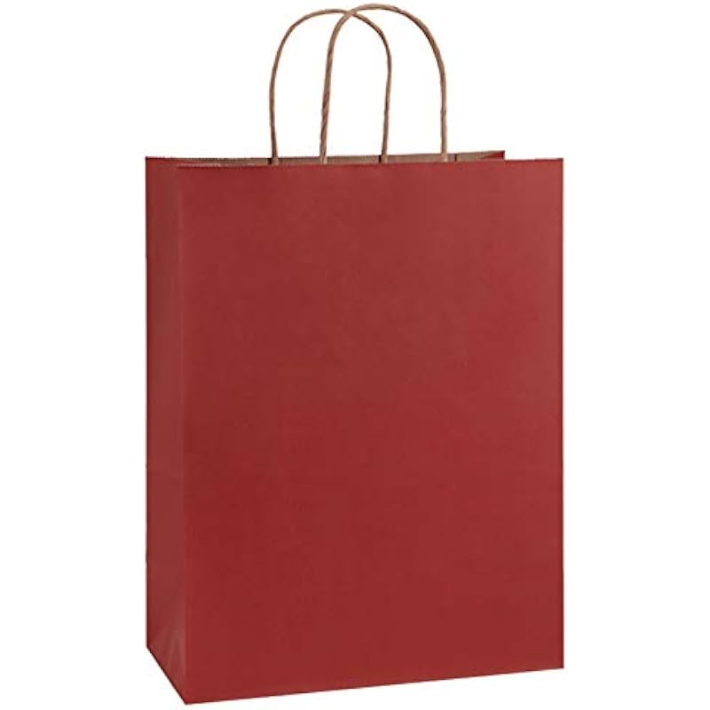 BagDream Red Striped Kraft Paper Bags Review: Eco-Friendly, Sturdy, and Versatile