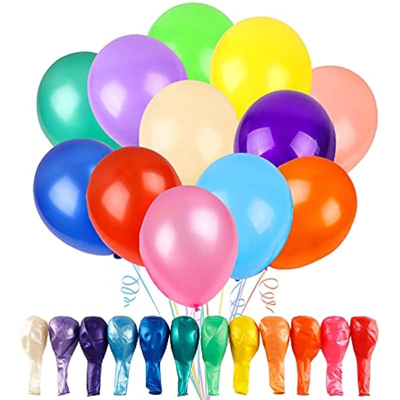 RUBFAC 120 Balloons Assorted Color Review: Elevate Your Party Decorations