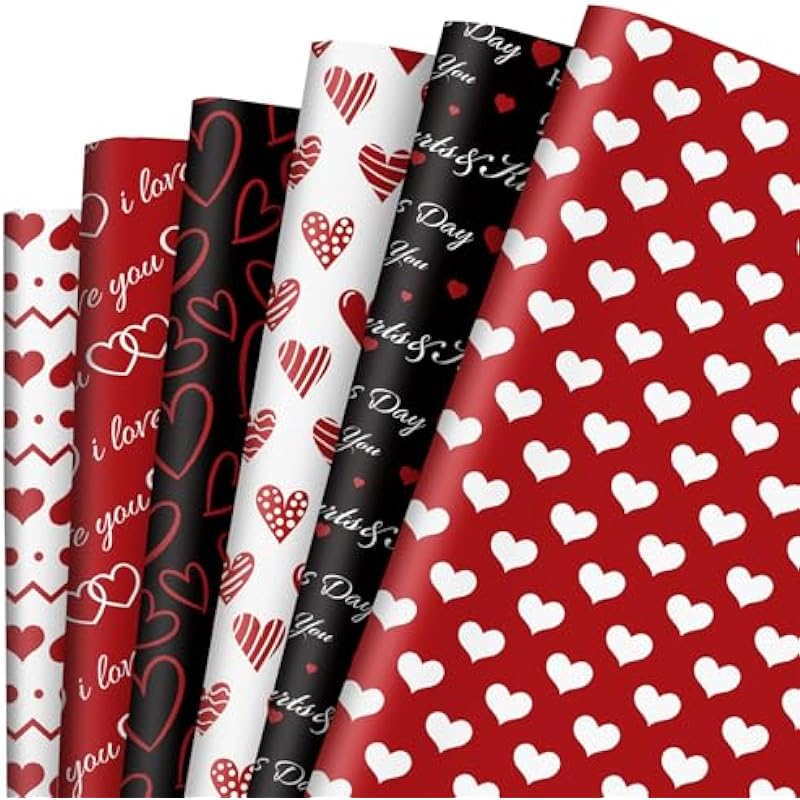 AnyDesign Valentine's Day Wrapping Paper Review: Elevate Your Gift Giving