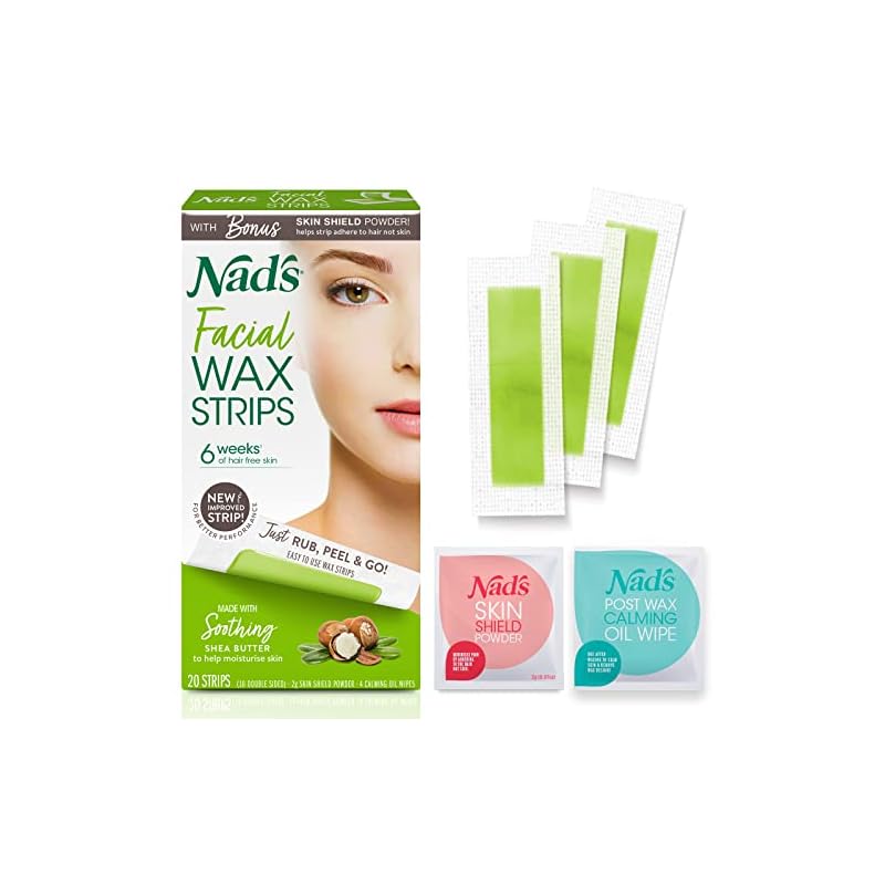 Nad's Facial Wax Strips Review: The Ultimate At-Home Waxing Solution