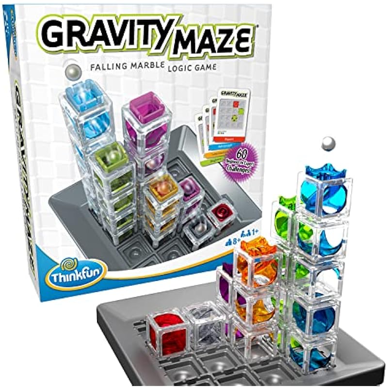 ThinkFun Gravity Maze Marble Run Brain Game and STEM Toy: Engaging and Educational Fun for All Ages