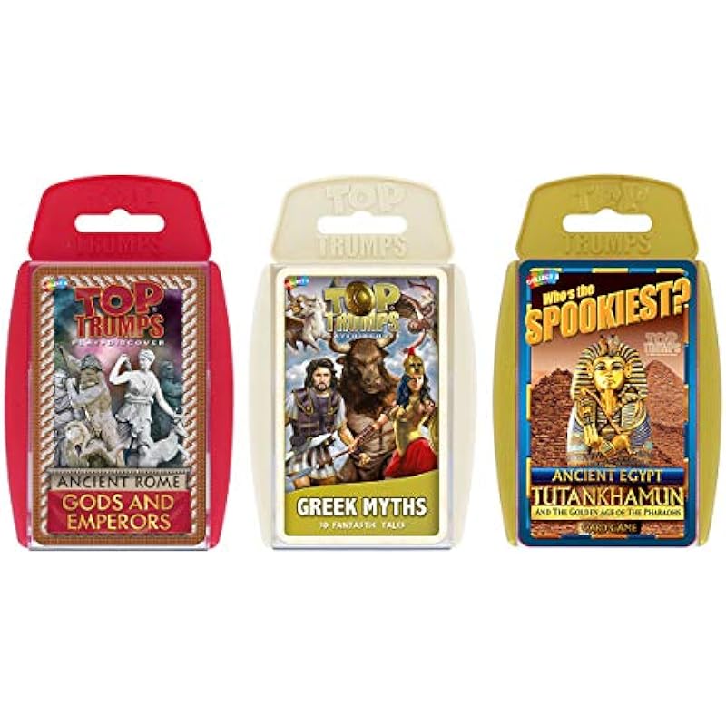 Ancient Civilizations Top Trumps Card Game Review: A Historical Adventure