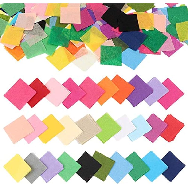 Outuxed Tissue Paper Squares Review: A Crafter's Delight