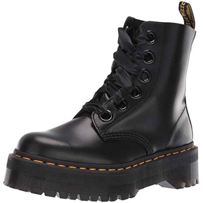 Dr. Martens Women's Molly Combat Boot: A Testament to Style, Durability, and Empowerment