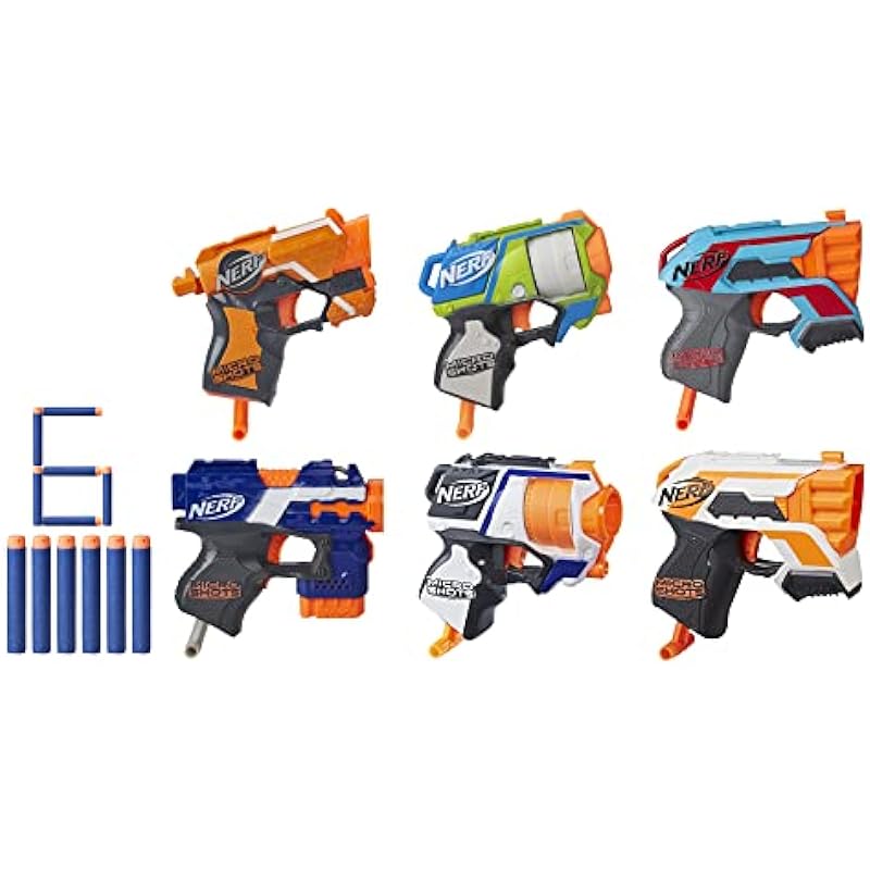 NERF MicroShots 6-Blaster Bundle Review: Big Fun in a Micro Package