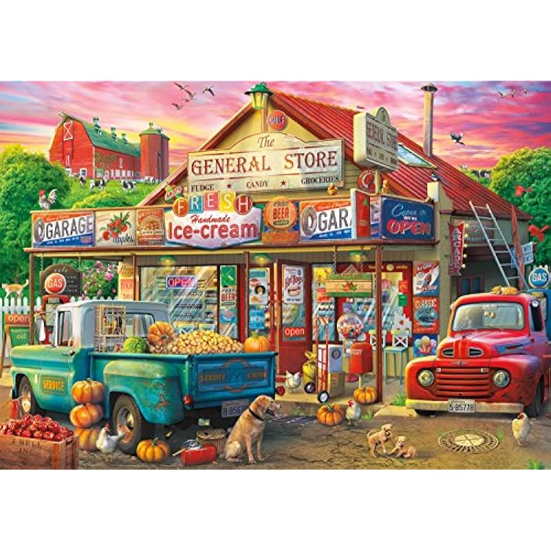 Buffalo Games - Country Store Jigsaw Puzzle Review