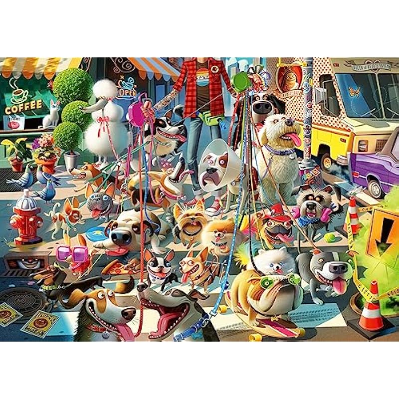 Ravensburger The Dog Walker 500 Piece Puzzle Review