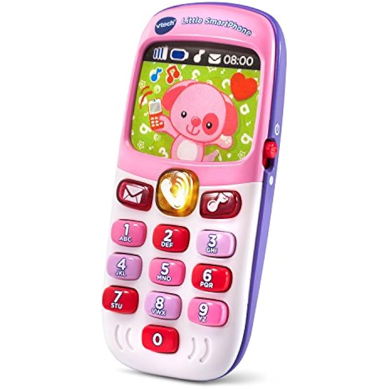VTech Little Smartphone, Pink - An Entertaining and Educational Toy for Toddlers