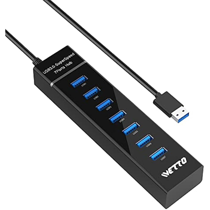 IVETTO 7-Port USB 3.0 Hub Review: A Must-Have for Tech Enthusiasts